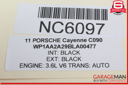 11-18 Porsche Cayenne 958 Rear Right or Left Side Door Window Regulator Motor