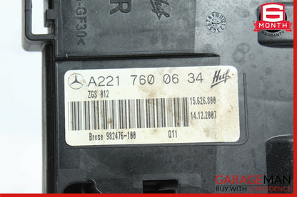 07-13 Mercedes W221 S550 Front Right Side Exterior Door Handle Keyless Go Black