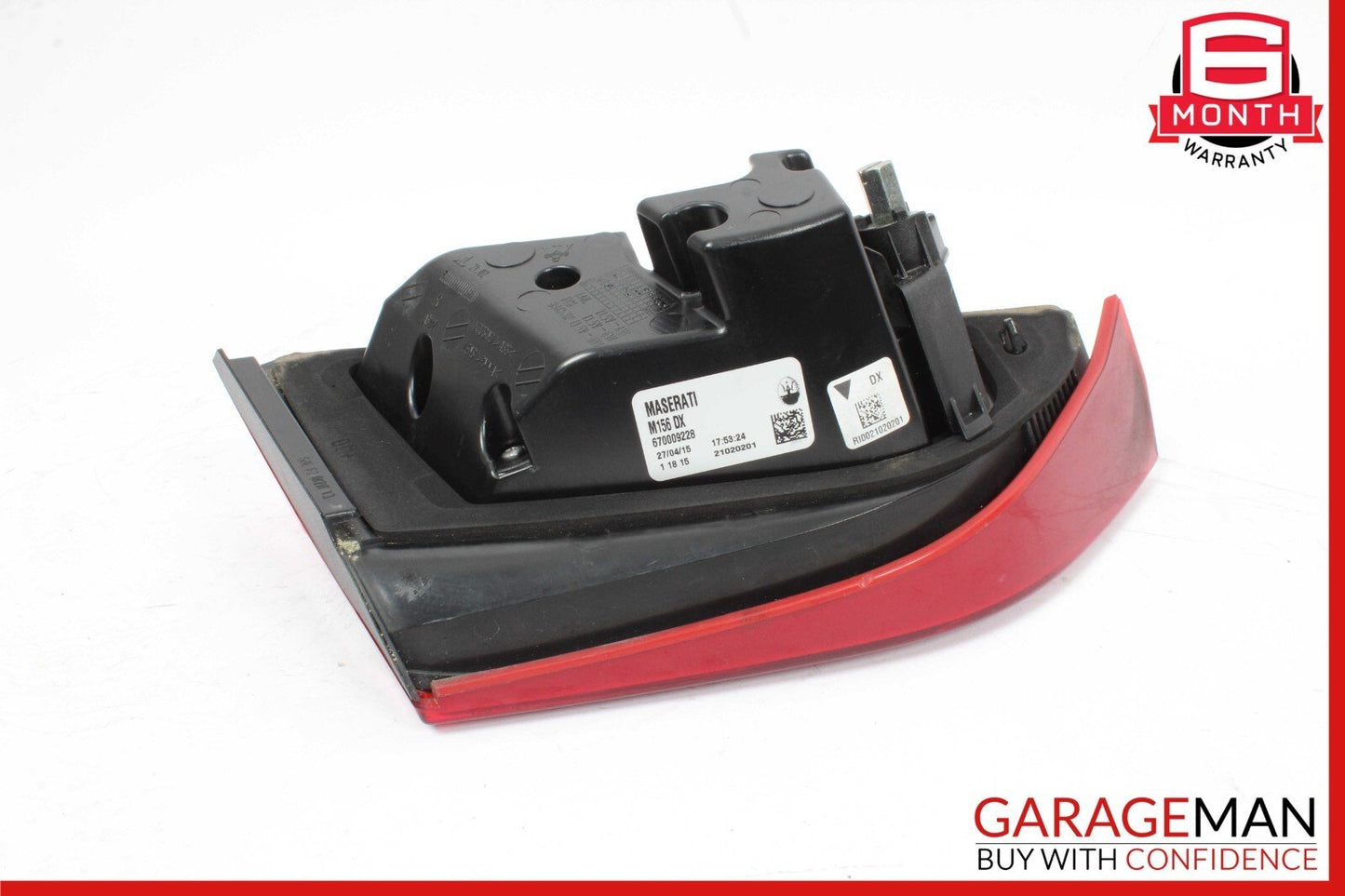 13-17 Maserati Quattroporte Rear Right Side Inner Taillight Tail Light Lamp OEM