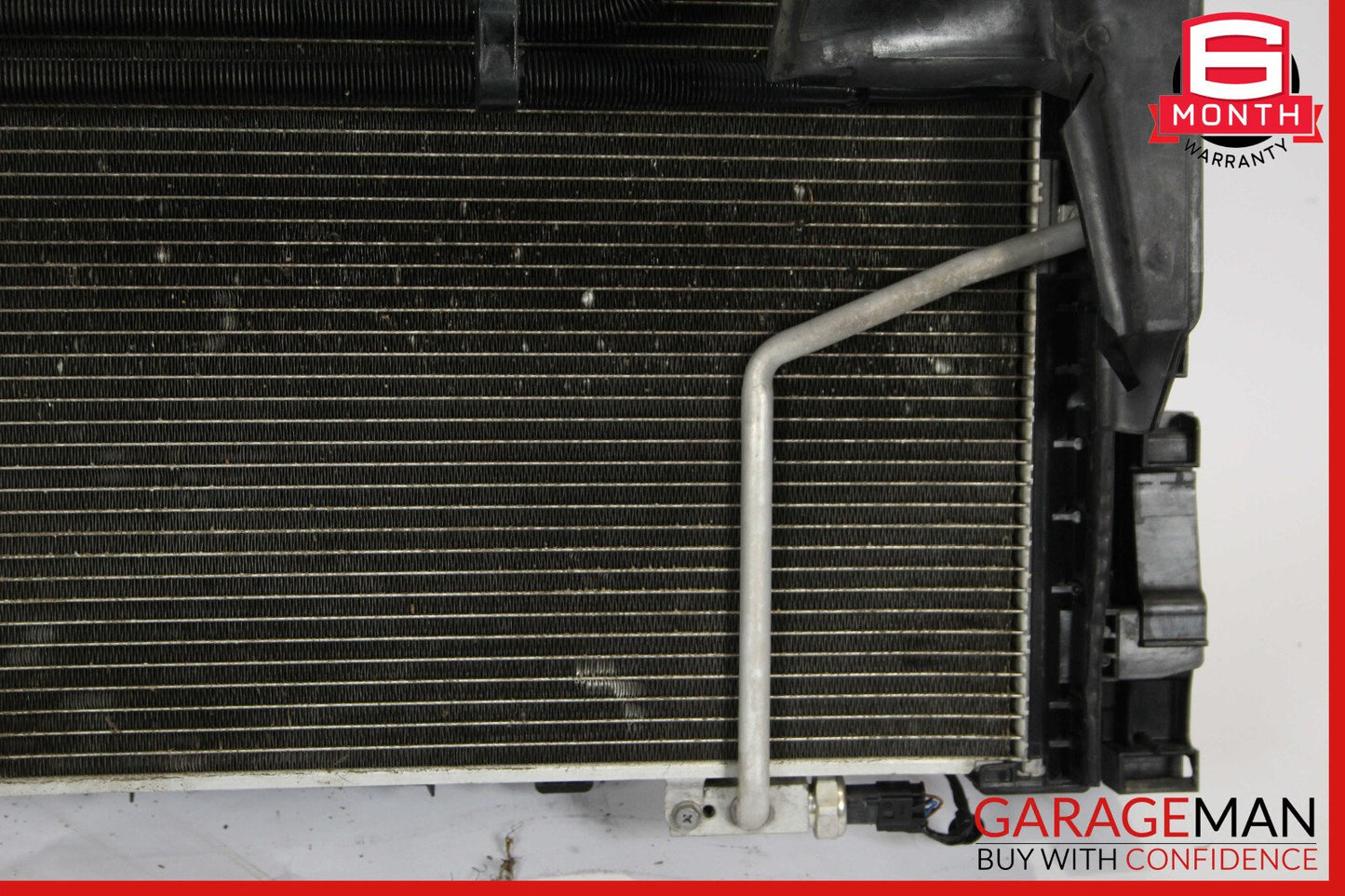 12-15 Mercedes R172 SLK250 Radiator Cooling Fan Motor AC Condenser Assy OEM