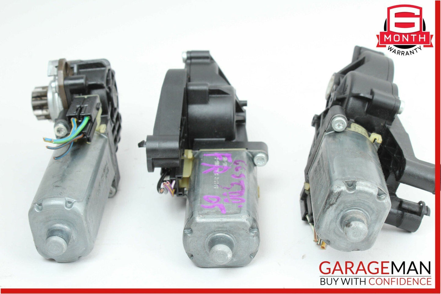 03-11 Mercedes W211 E320 CLS500 Front Right Side Seat Adjustment Motor Set of 3
