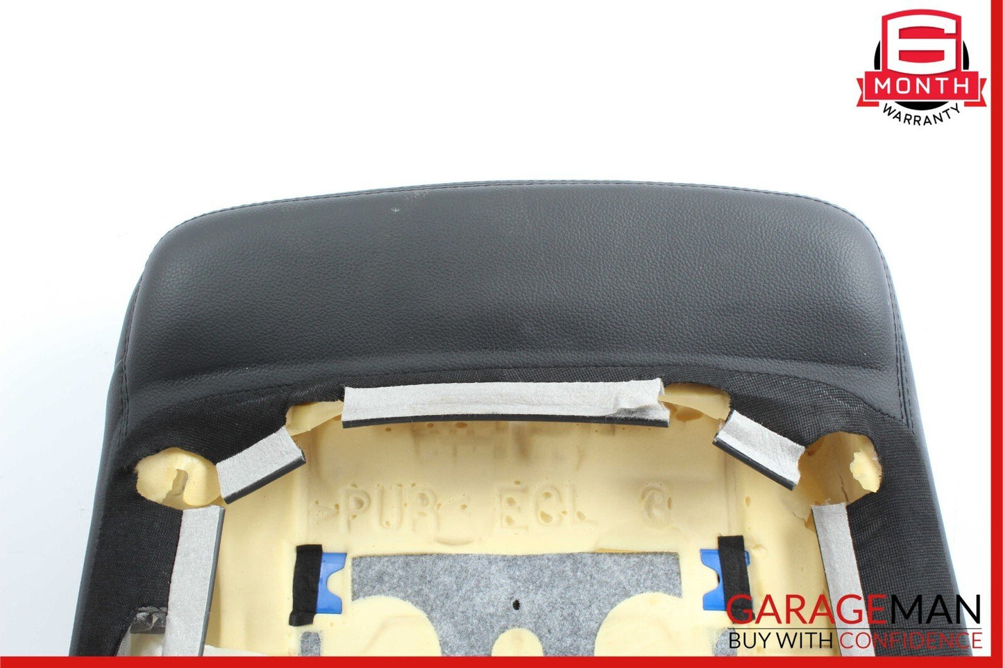 09-13 Mercedes W164 ML550 R350 Front Left Side Upper Seat Cushion Black OEM