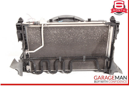 08-15 Mercedes X204 GLK350 Engine Radiator AC A/C Air Condenser Oil Cooler Assy