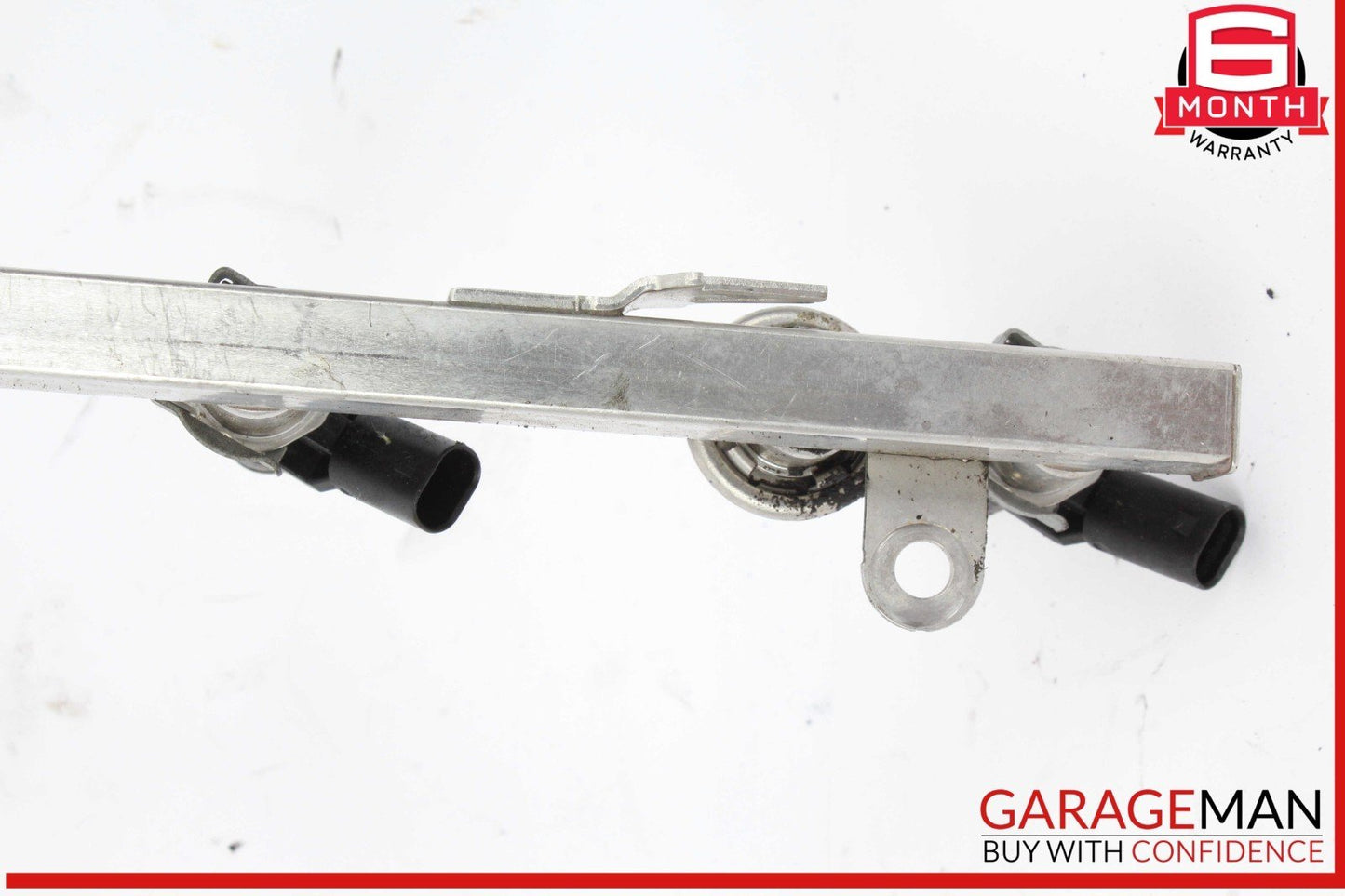 05-12 Mercedes W209 CLK350 ML350 SLK300 Fuel Injector Rail w/ Fuel Injectors OEM