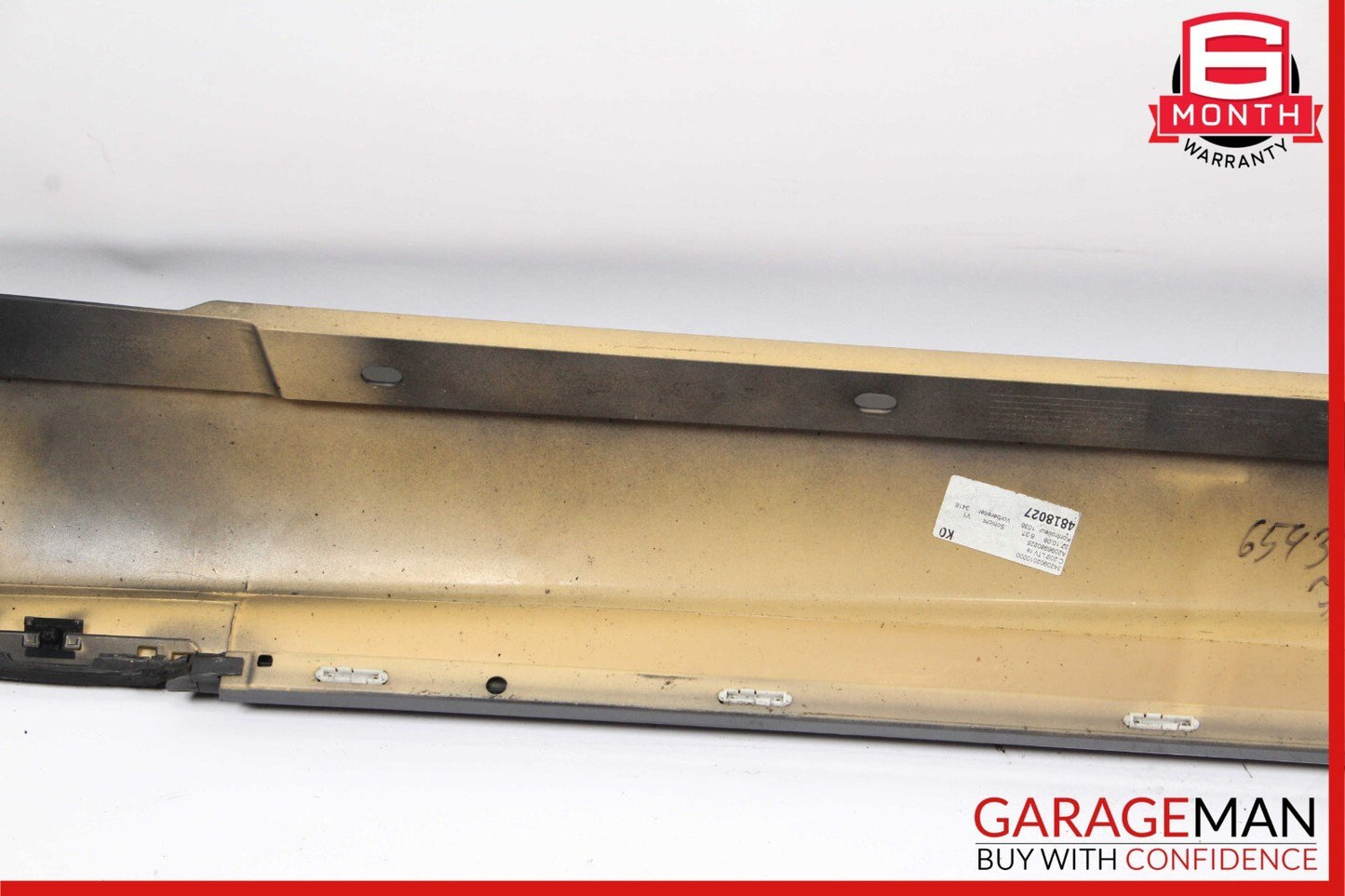 03-09 Mercedes W209 CLK350 Coupe Right Rocker Panel Molding Side Skirt Black OEM