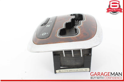 00-06 Mercedes W215 CL55 AMG Center Console Shifter Bezel Trim 2152600196 OEM