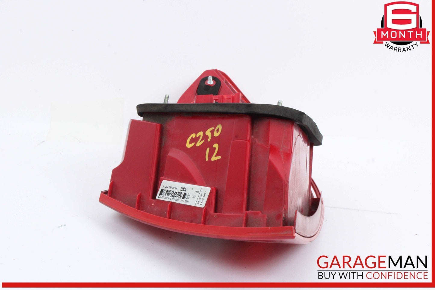 12-14 Mercedes W204 C250 C300 Rear Left Driver Side Tail Light Lamp LED OEM