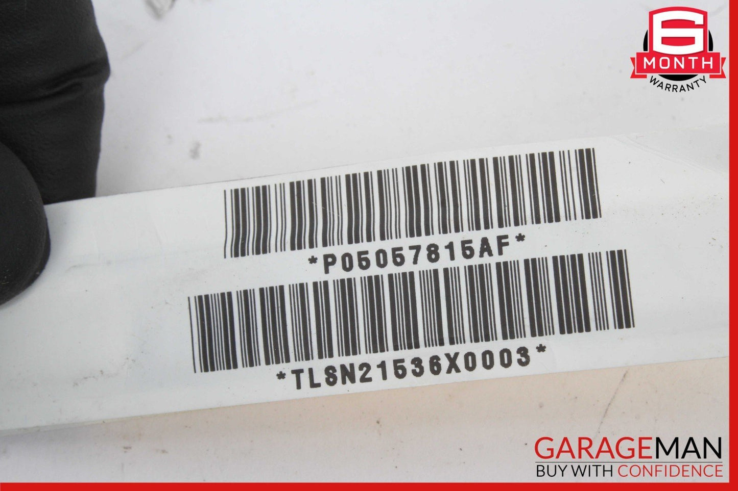 12-17 Fiat 500E Left Driver Side Roof Curtain Airbag Air Bag 05057815AF OEM