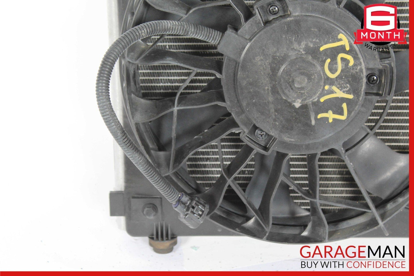 16-20 Tesla Model S Front Left Driver A/C Condenser Cooling Fan Shroud Module