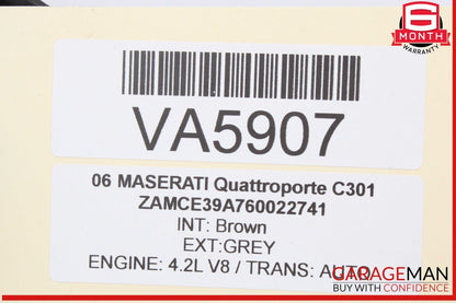 04-08 Maserati Quattroporte M139 Front Bumper Turn Signal Light Right Side OEM