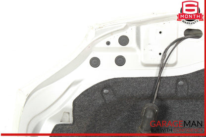 07-10 Saturn Sky Rear Hatch Trunk Lid Tailgate Assembly White OEM
