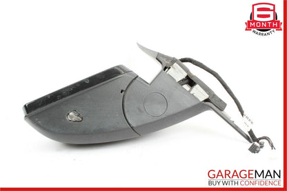 12-14 Mercedes W204 C250 C63 AMG Front Left Side Mirror Rear View Door Black OEM