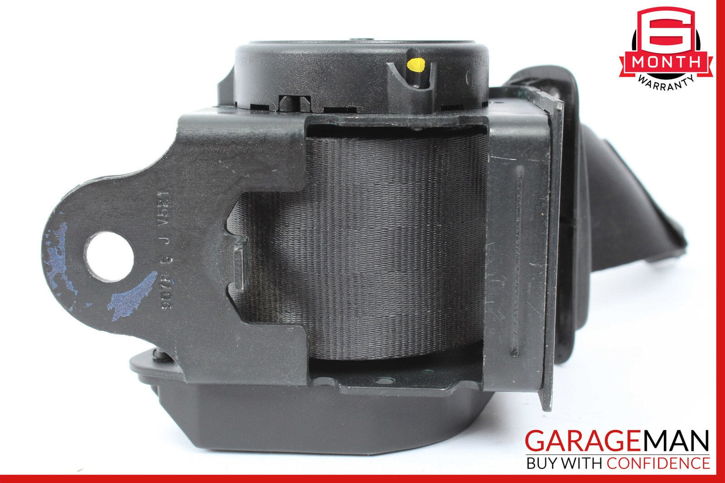 17-19 Jaguar XE Rear Center Seat Belt Seatbelt Retractor Black OEM