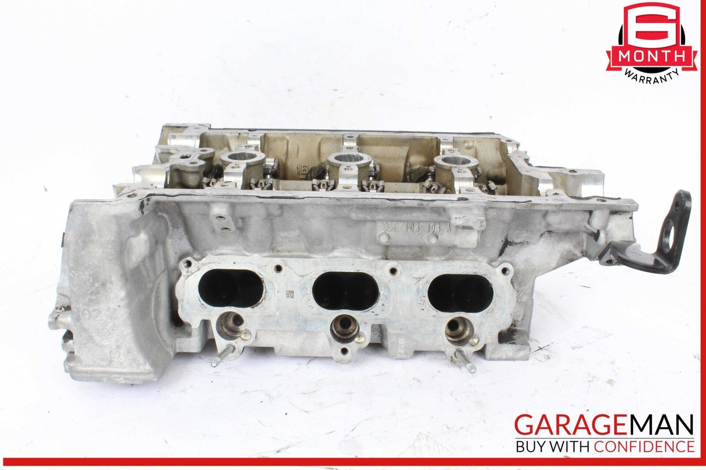 09-12 Audi Q5 Engine Cylinder Head Left Side 06E103403A OEM