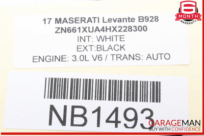 17-22 Maserati Levante M161 Airmatic Air Suspension Compressor Pump OEM