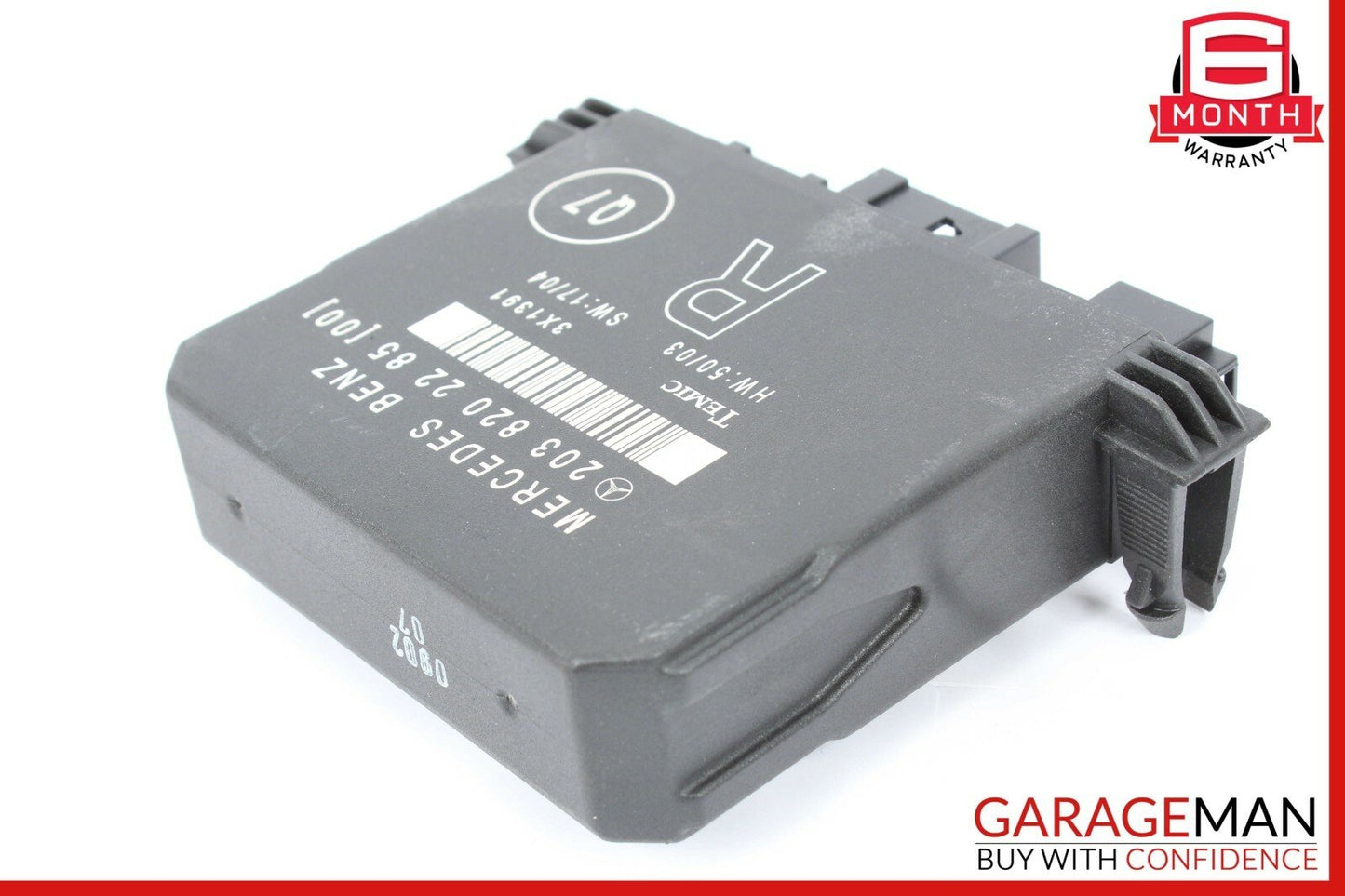 01-07 Mercedes W203 C230 C320 C55 AMG Rear Right Side Door Control Module Unit