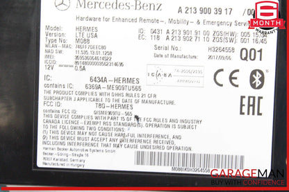 12-23 Mercedes R172 SLC300 E300 Communication Computer Control Module Unit OEM