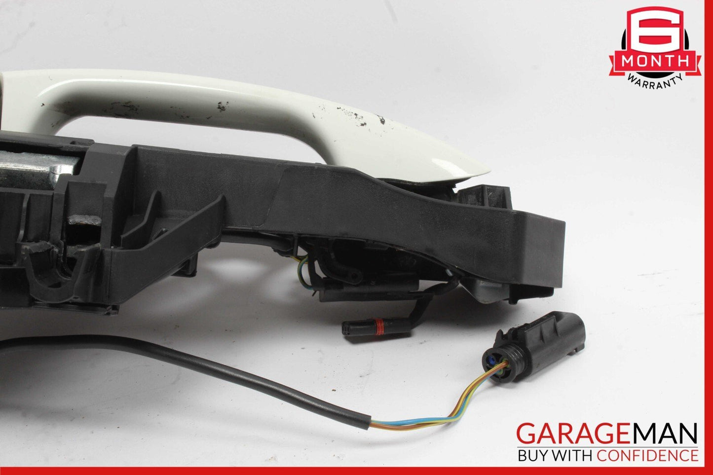 07-14 Mercedes W216 CL550 CL600 Right Passenger Door Handle Keyless Go White