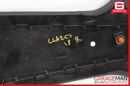14-19 Mercedes W117 CLA250 Right Side Door Upper B Pillar Trim w/ Seal OEM