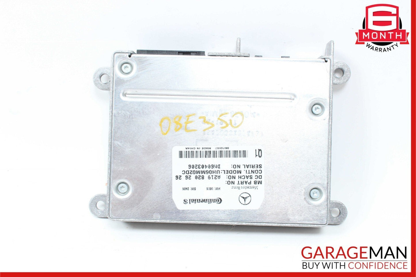06-09 Mercedes W211 E320 R500 ML550 Communication Control Module 2198202626 OEM