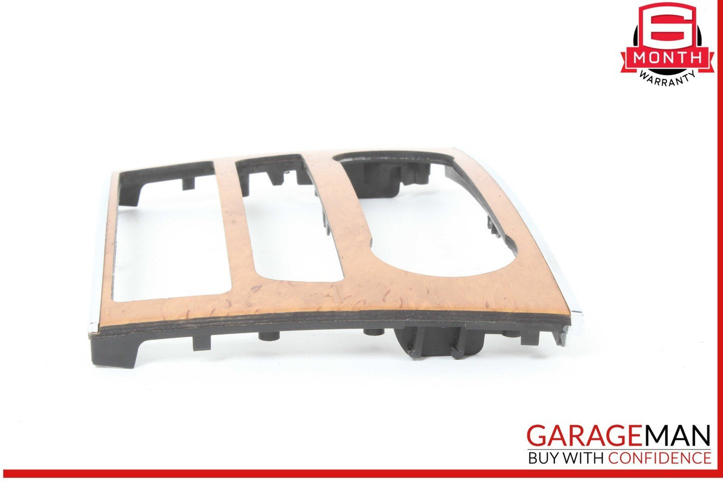 06-12 Mercedes X164 GL450 4MATIC Center Console Control Trim Panel Wood Bezel