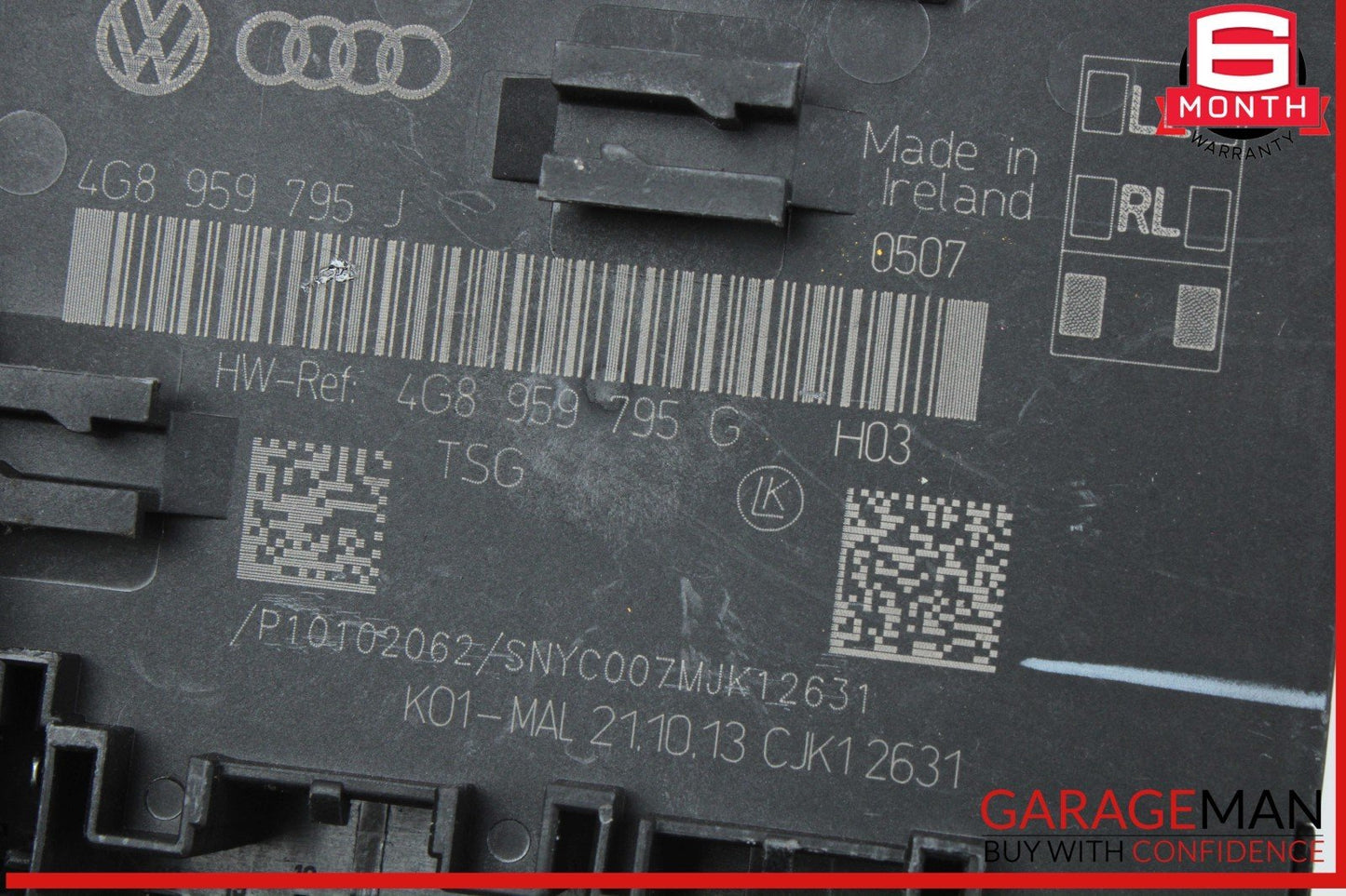 12-18 Audi A6 A7 Rear Left or Right Side Door Control Module Unit 4G8959795J OEM
