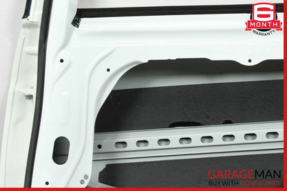 10-16 Mercedes W212 E500 Rear Right Passenger Side Exterior Door Shell White OEM