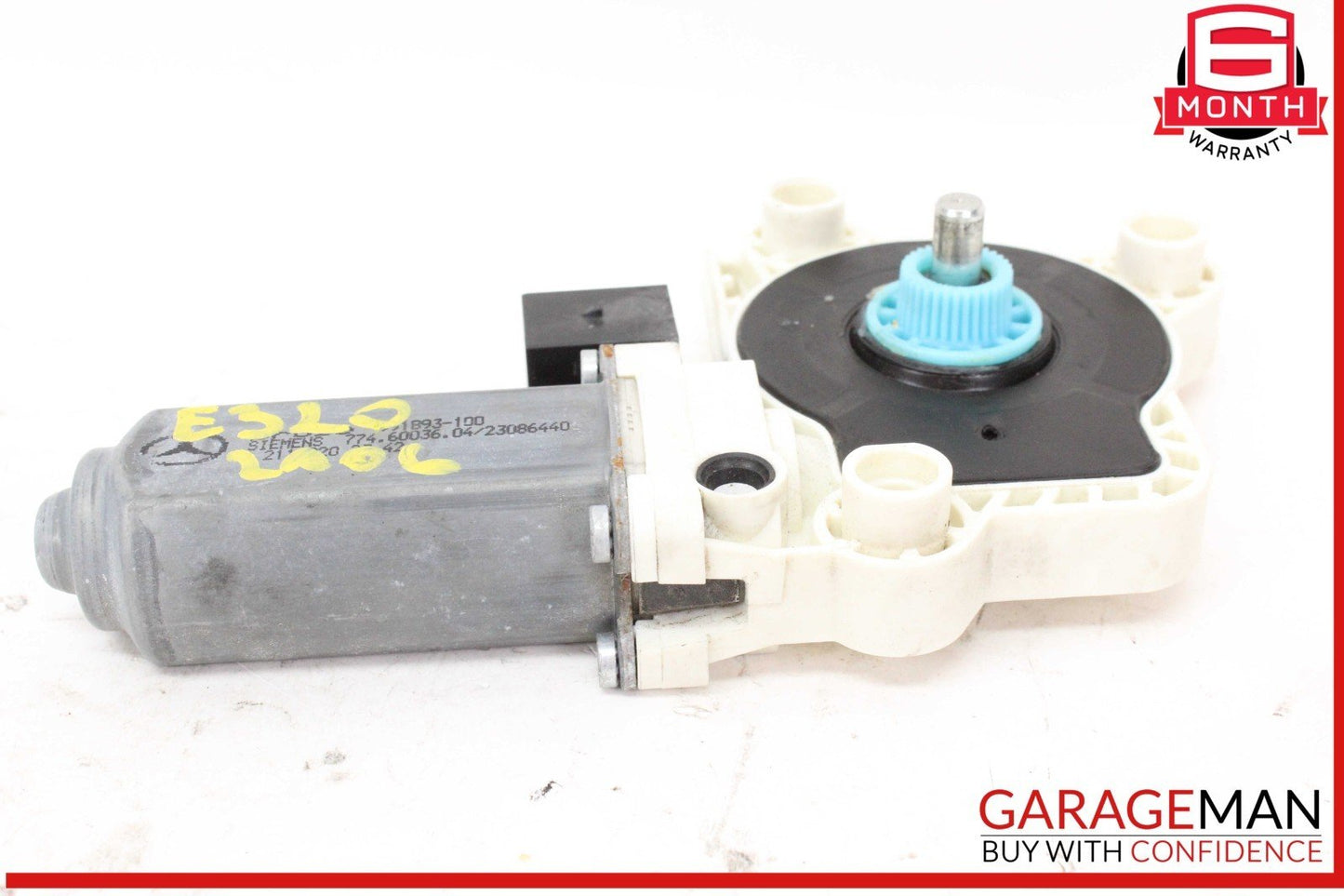 03-09 Mercedes W211 E320 CDI Rear Left Side Door Window Regulator Motor OEM