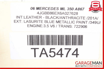 06-12 Mercedes X164 GL450 ML550 Rear Left & Right Shock Absorber Strut Set OEM