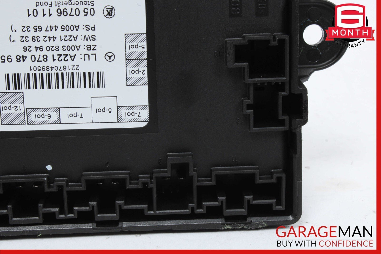 07-13 Mercedes W221 S550 S400 Rear Right or Left Side Door Control Module OEM