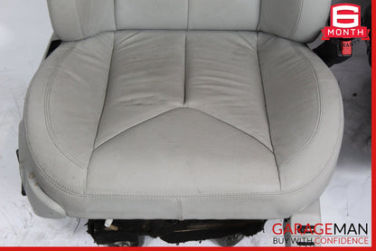 05-11 Mercedes R171 SLK300 Front Complete Seats Cushion Cover Assembly Set Gray