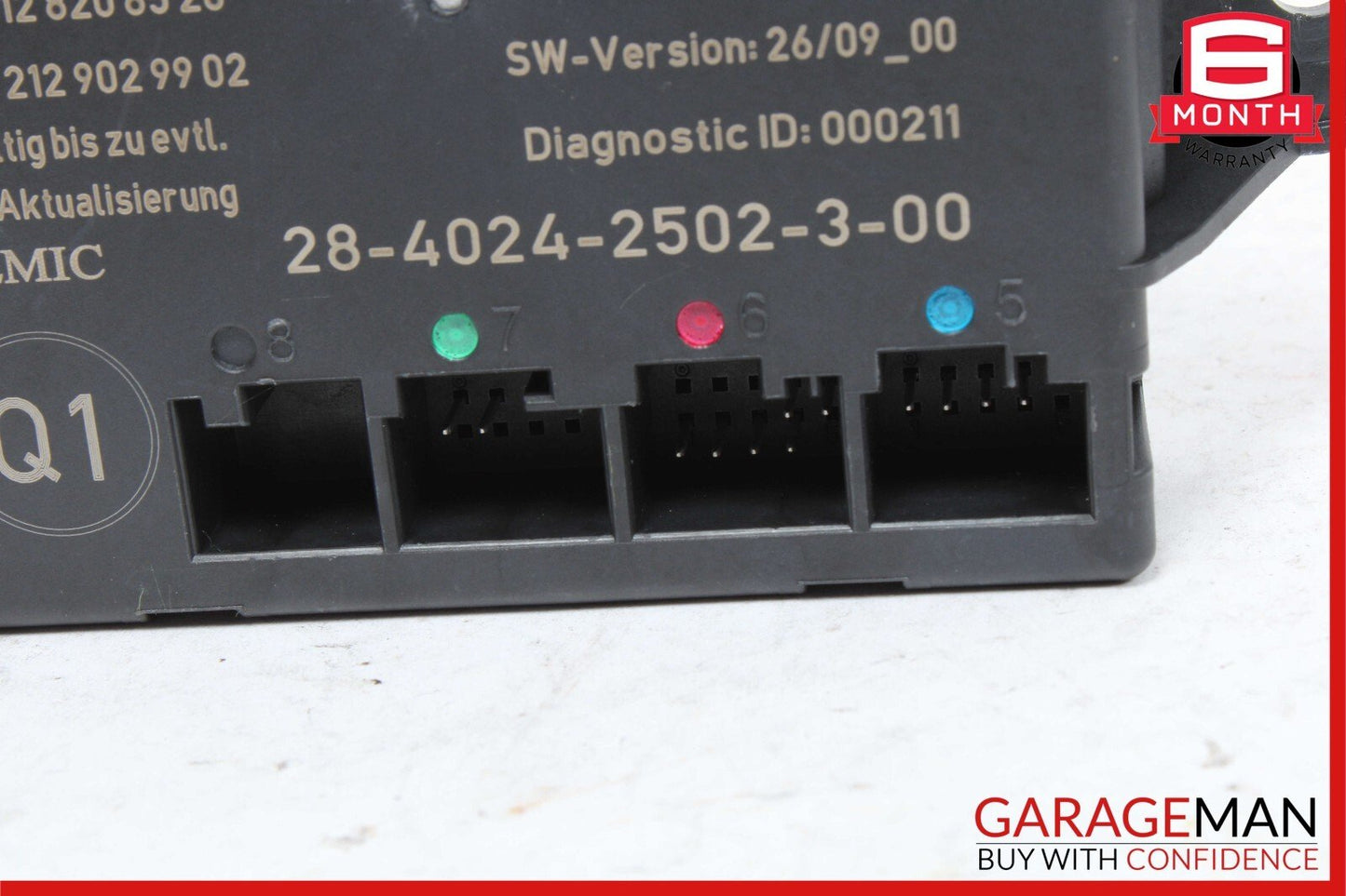08-18 Mercedes W204 C350 C300 CLS550 Rear Left Side Door Control Module OEM