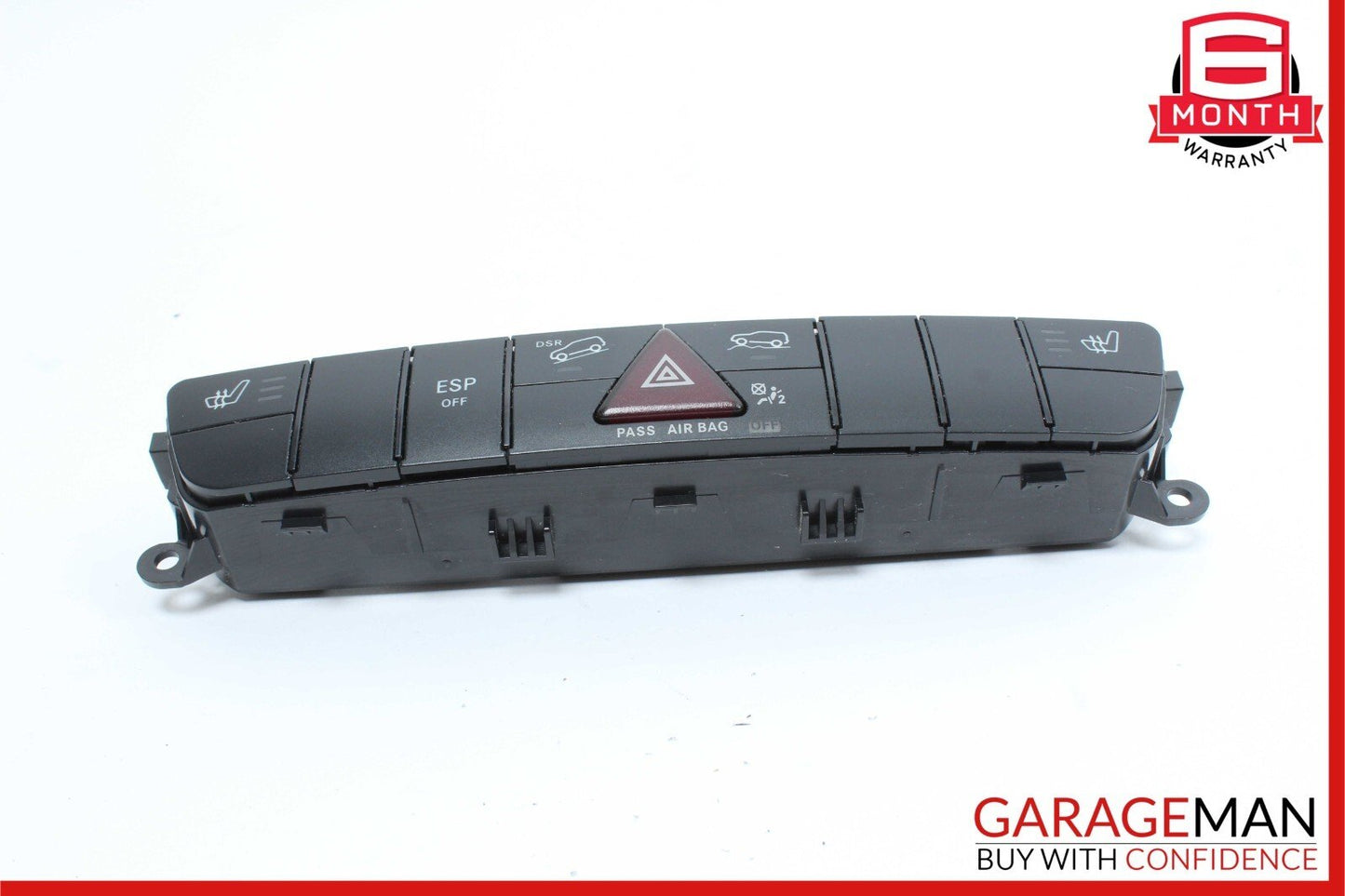 06-12 Mercedes W164 ML350 GL350 Dash Hazard Heated Seats ESP Control Panel