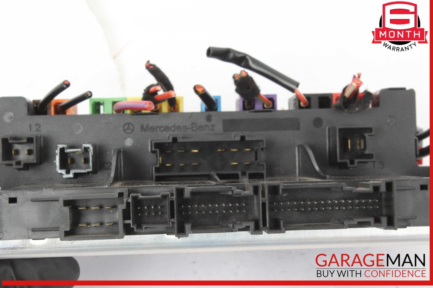03-12 Mercedes R230 SL500 SL55 AMG SL550 Rear SAM Fuse Box Relay Module OEM