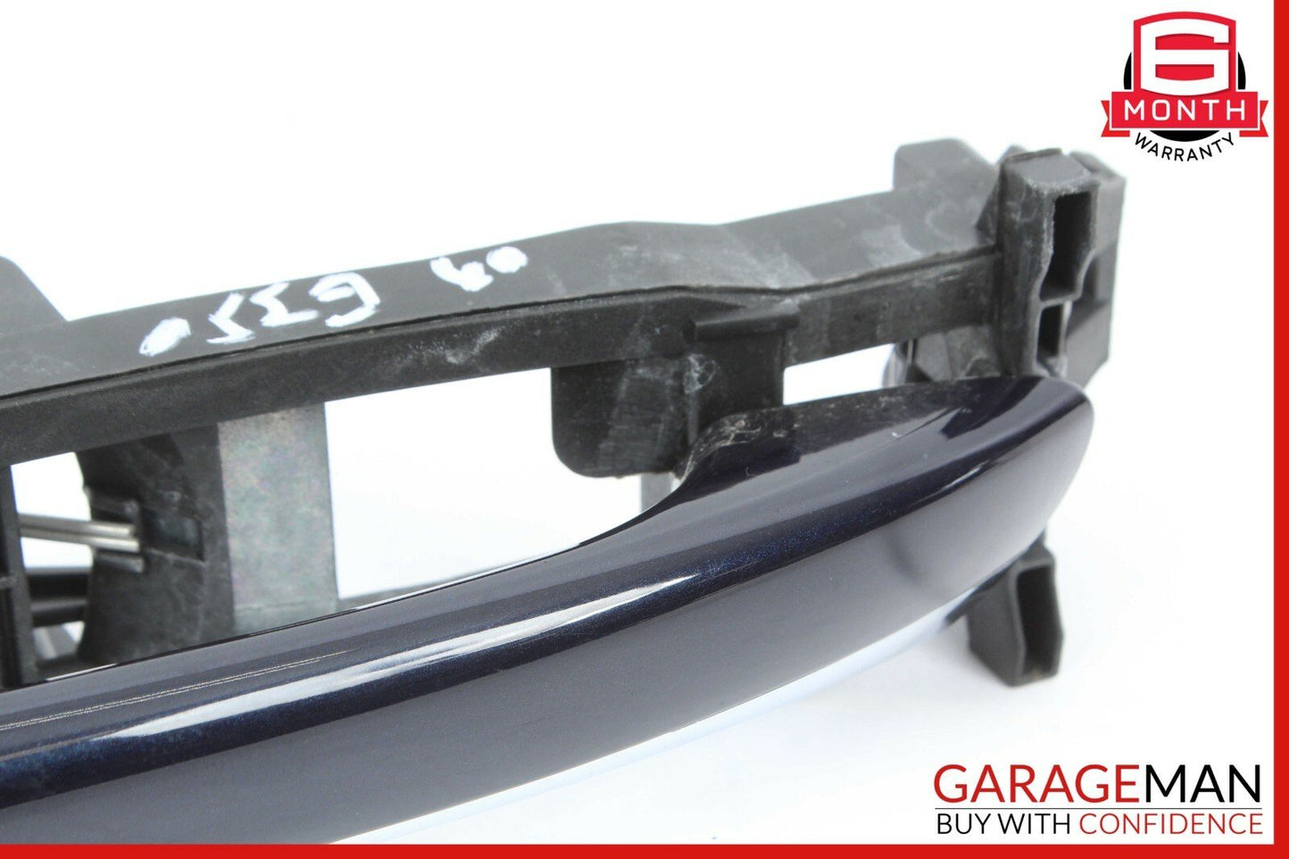 03-09 Mercedes W211 E350 E500 Rear Left Side Door Handle Blue OEM