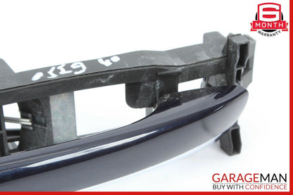 03-09 Mercedes W211 E350 E500 Rear Left Side Door Handle Blue OEM