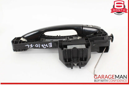 10-13 Mercedes W212 E350 Front Left Driver Side Exterior Door Handle Black OEM