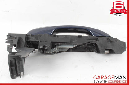 15-20 Mercedes W205 C300 C63 AMG S Right Side Exterior Door Handle Assy Blue