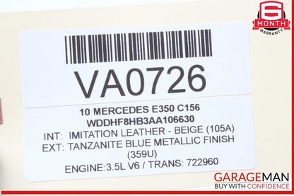 10-13 Mercedes W212 E350 E550 Hazard Warning Light Switch Button 2128207210 OEM