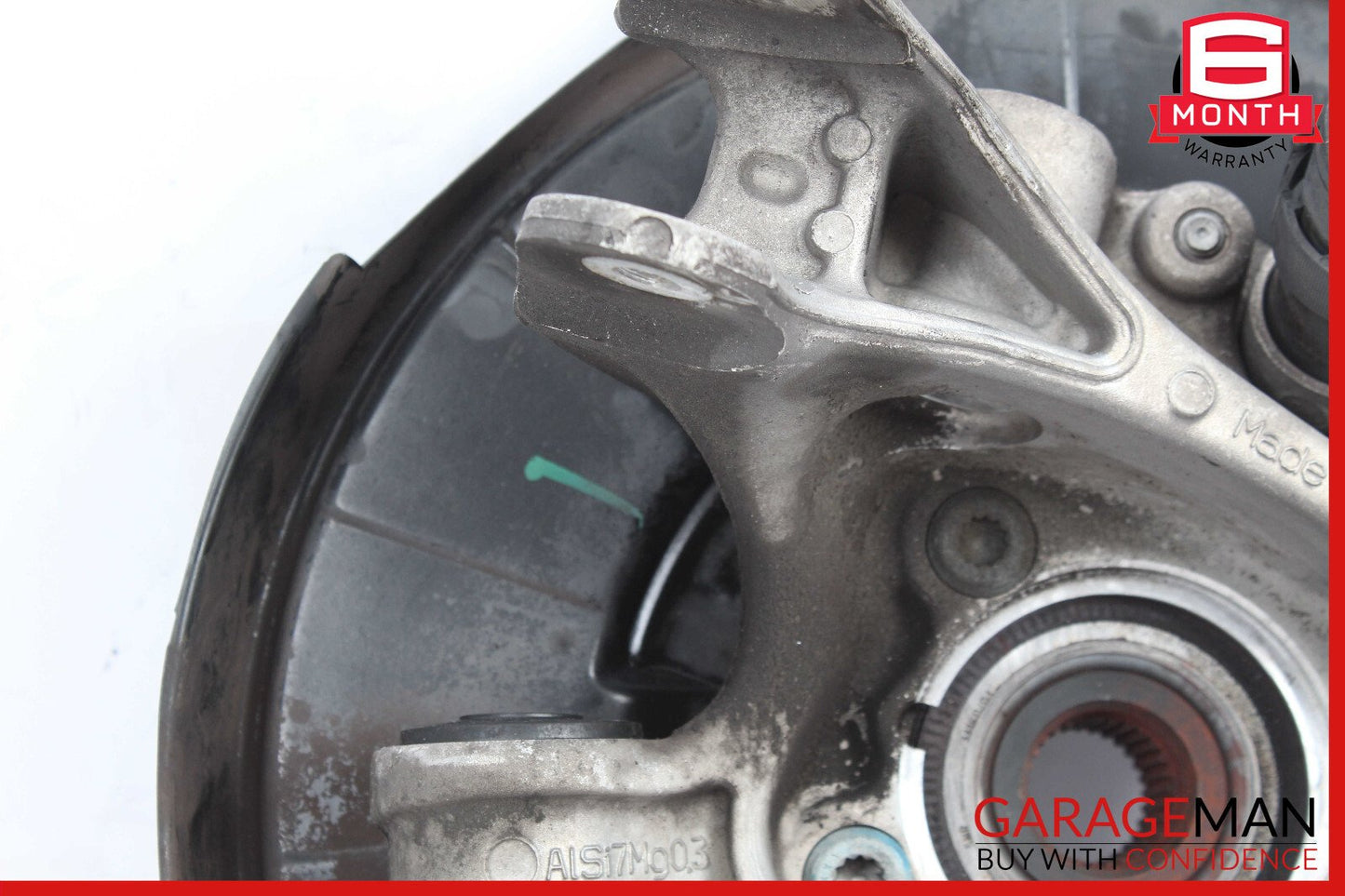 11-17 Porsche Cayenne 958 Rear Left Side Wheel Spindle Knuckle Hub OEM