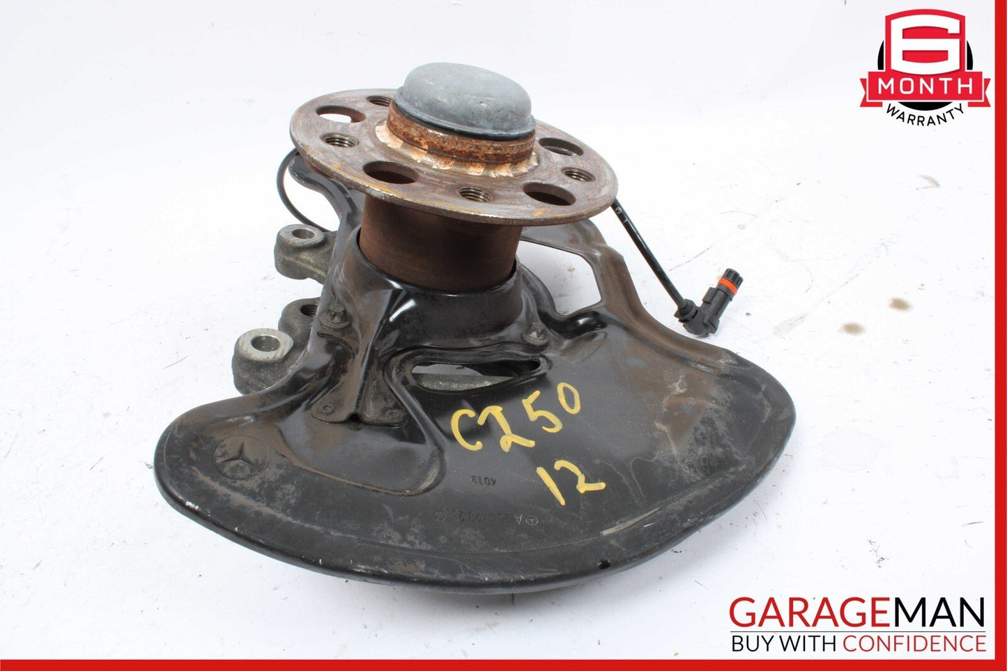 08-17 Mercedes W204 C250 SLK250 C300 Front Right Side Spindle Knuckle Hub OEM
