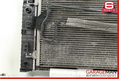 03-06 Mercedes CLS500 E500 Engine Coolant Radiator AC A/C Condenser Assembly OEM
