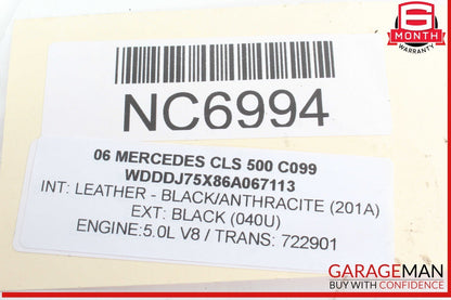 03-11 Mercedes W219 CLS500 Airbag Air Bag SRS Control Module OEM