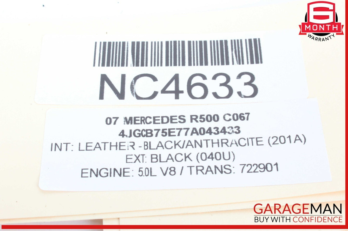 06-13 Mercedes W251 R500 GL450 Front Right Side Door Control Module Unit OEM