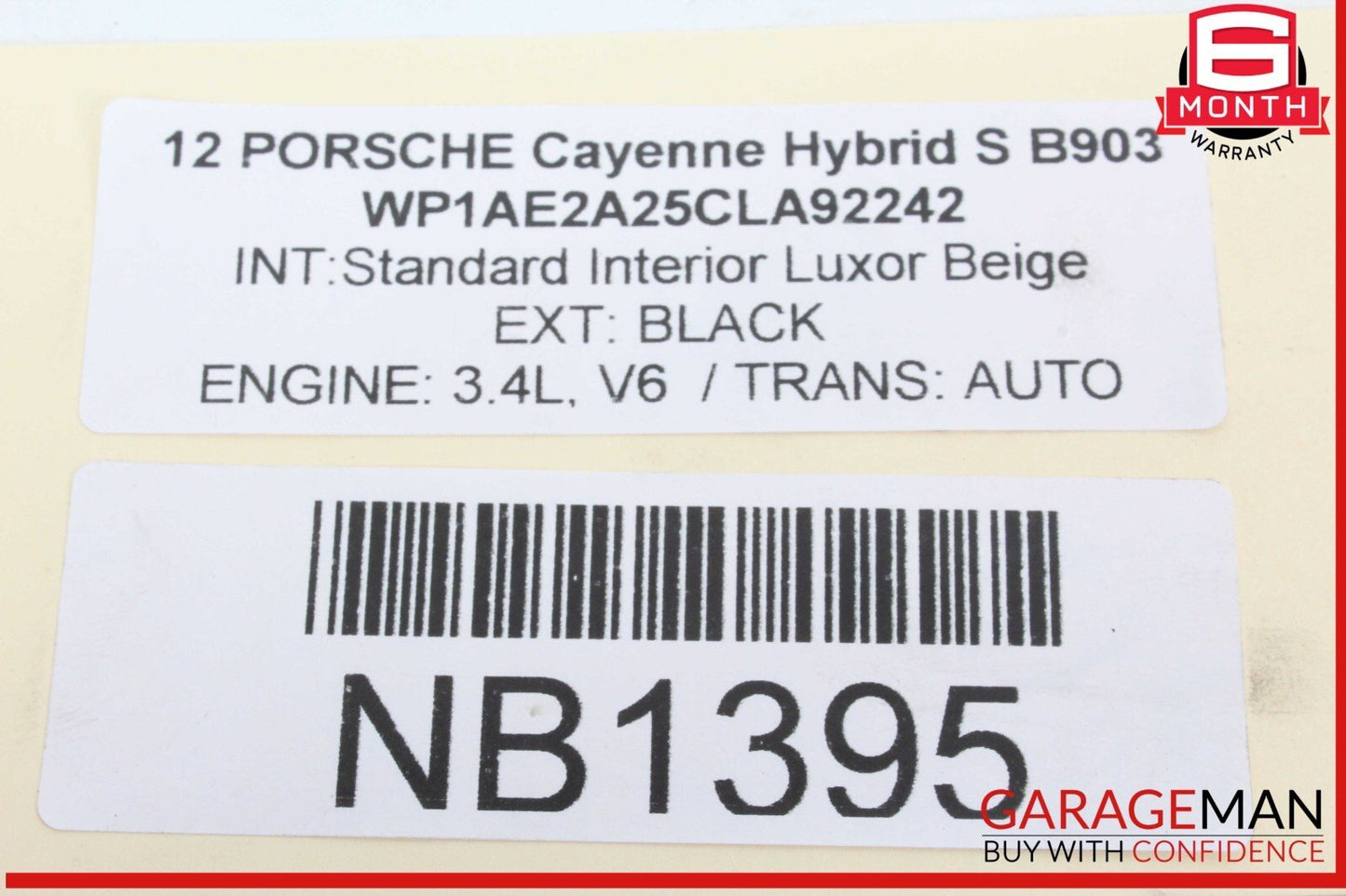 11-13 Porsche Cayenne S 958 Hybrid ABS Hydraulic Pump Control Module OEM