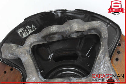 07-14 Mercedes W221 S550 Front Left Side Spindle Knuckle Wheel Hub w/ Rotor Disc
