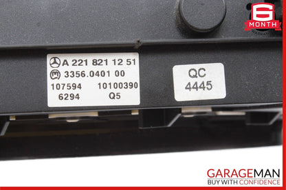 07-13 Mercedes W221 S550 CL550 S500 Instrument Cluster Dash Control Switch OEM