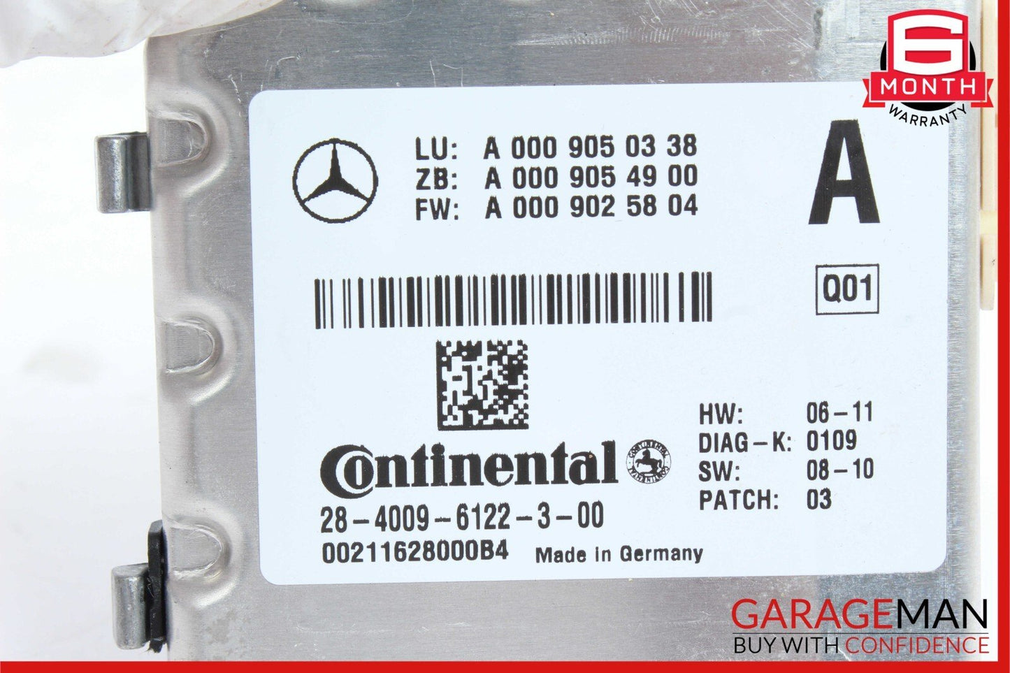 10-16 Mercedes W221 S500 SLK350 E350 Front Active Lane Assist Camera OEM