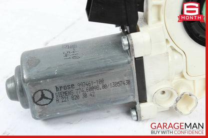 07-13 Mercedes W221 S63 AMG Rear Right Side Door Window Regulator Motor Unit