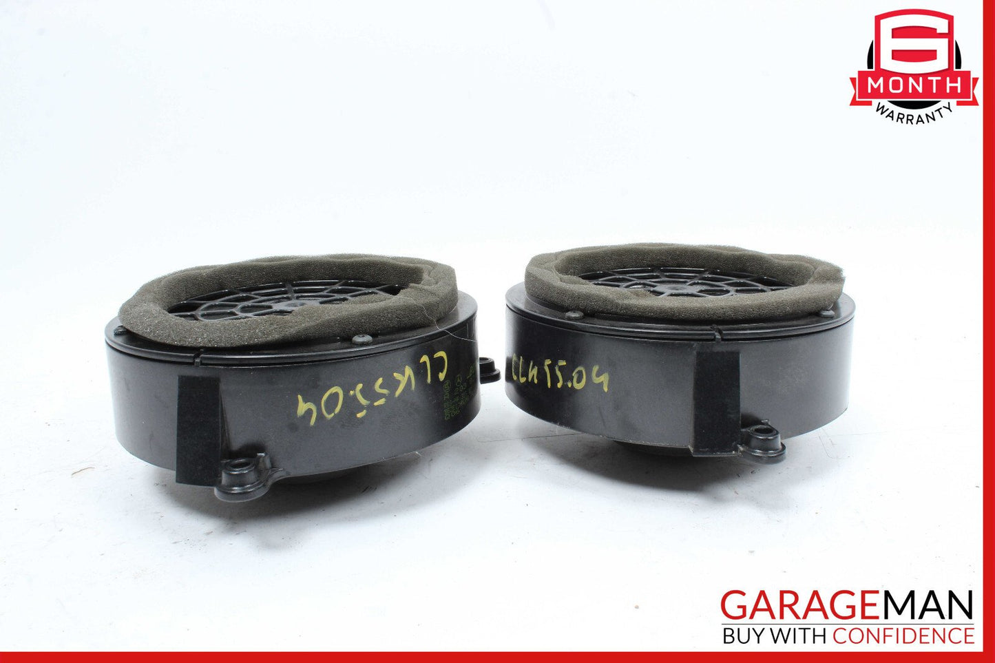 03-09 Mercedes W209 CLK320 Rear Left & Right Side Door Sound Speaker Set of 2